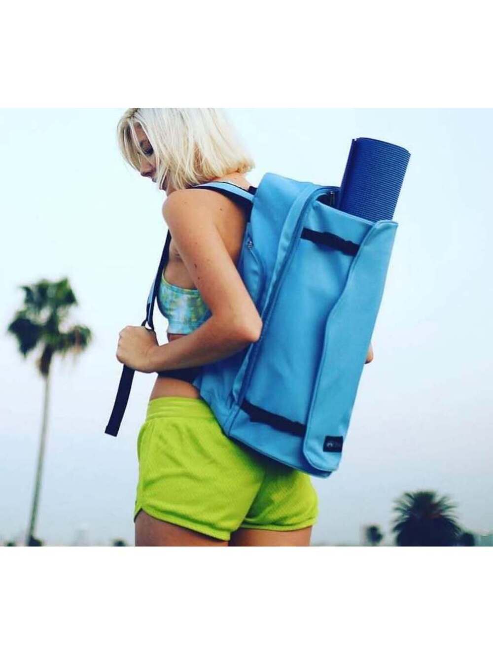 The Original Yoga Sak Backpack-NWOT - Picture 6 of 7